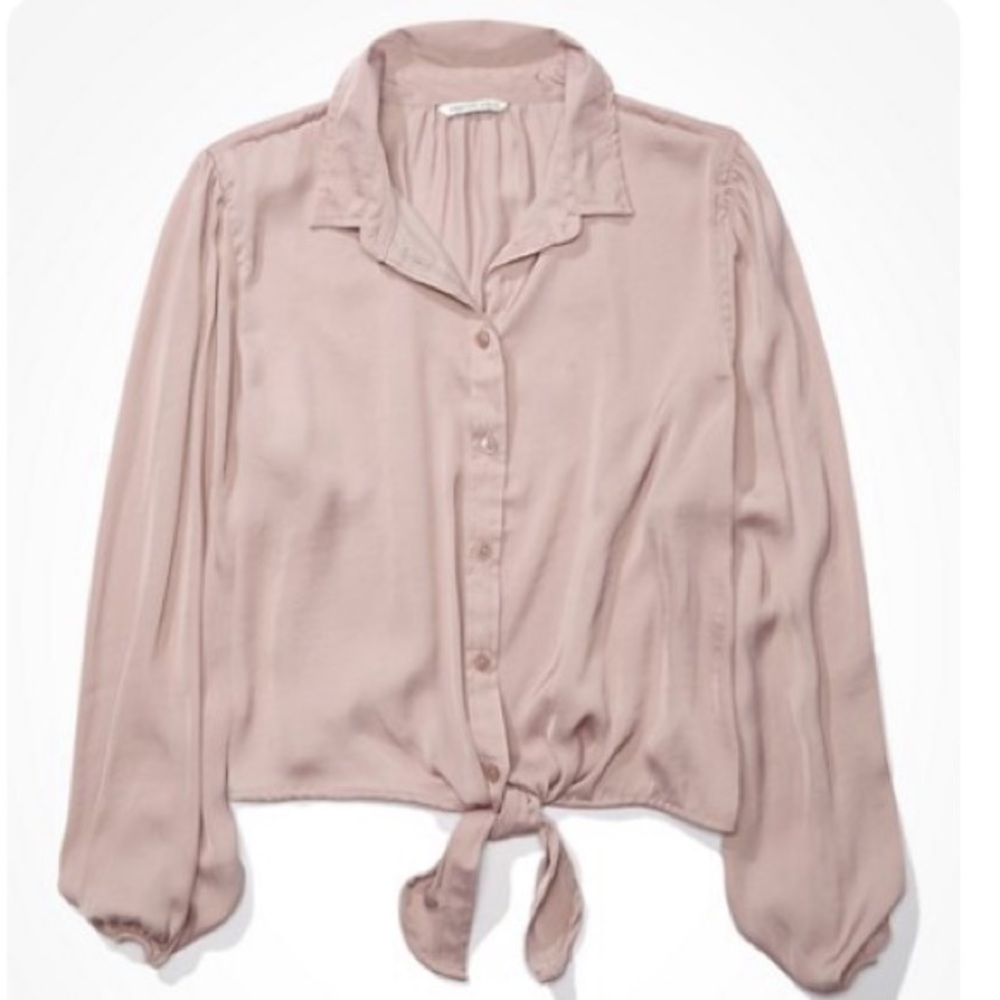 American eagle button up shirt